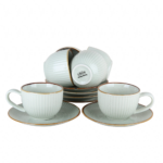 Dannyhome Набор чашка с блюдцем DH-220BW 2057#