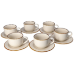 Dannyhome Набор чашка с блюдцем DH-220SYP 2058# (220 мл) — изображение 2