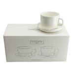 Dannyhome Чашка с блюдцем DH-BW20-110/6C (140 мл/набор)