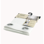 Dannyhome Шторы для окон DH-CL06-01S (WHITE 130*260 см)