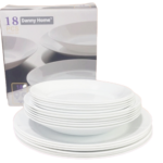 Dannyhome Сервиз столовый DH-NEW18W (опал 18 пр)