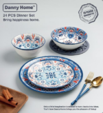Dannyhome Сервиз столовый DH-SF15-24T (24 пр) — изображение 2