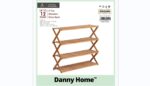 Dannyhome Деревянная обувная полка - DH-SN-007 (с 4 перегородками) — изображение 2