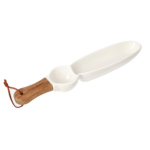 Dannyhome Тарелка с ручкой из дерева DH-BWT30-01 (35.5*7*3.8 cm)